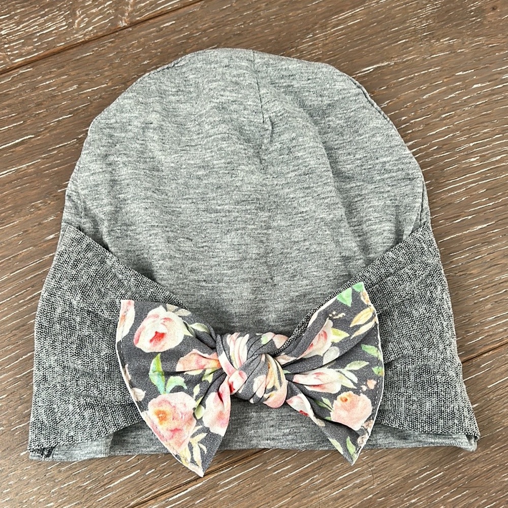 Baby Bling Bow Knot Beanie NWOT